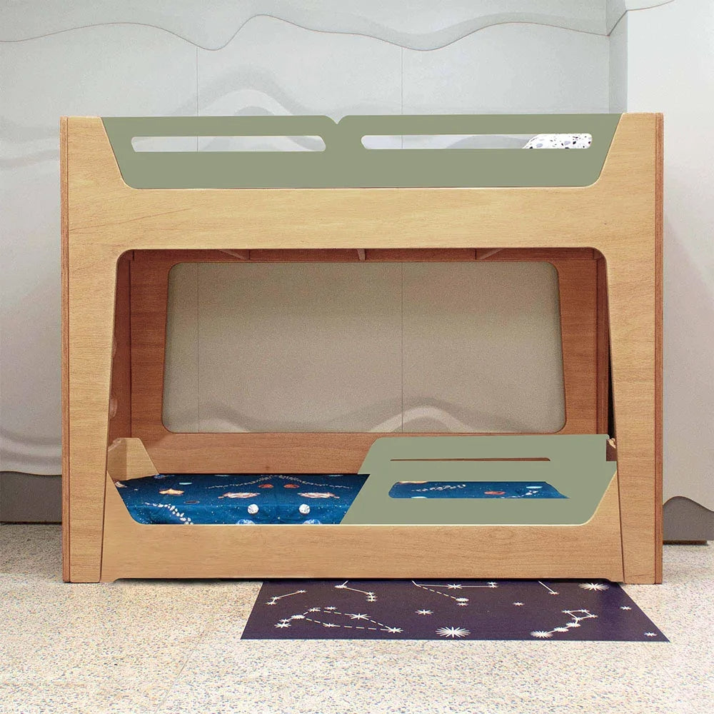 Conjunto Beliche Evolutivo + Cama Anis | 150cm | Nature