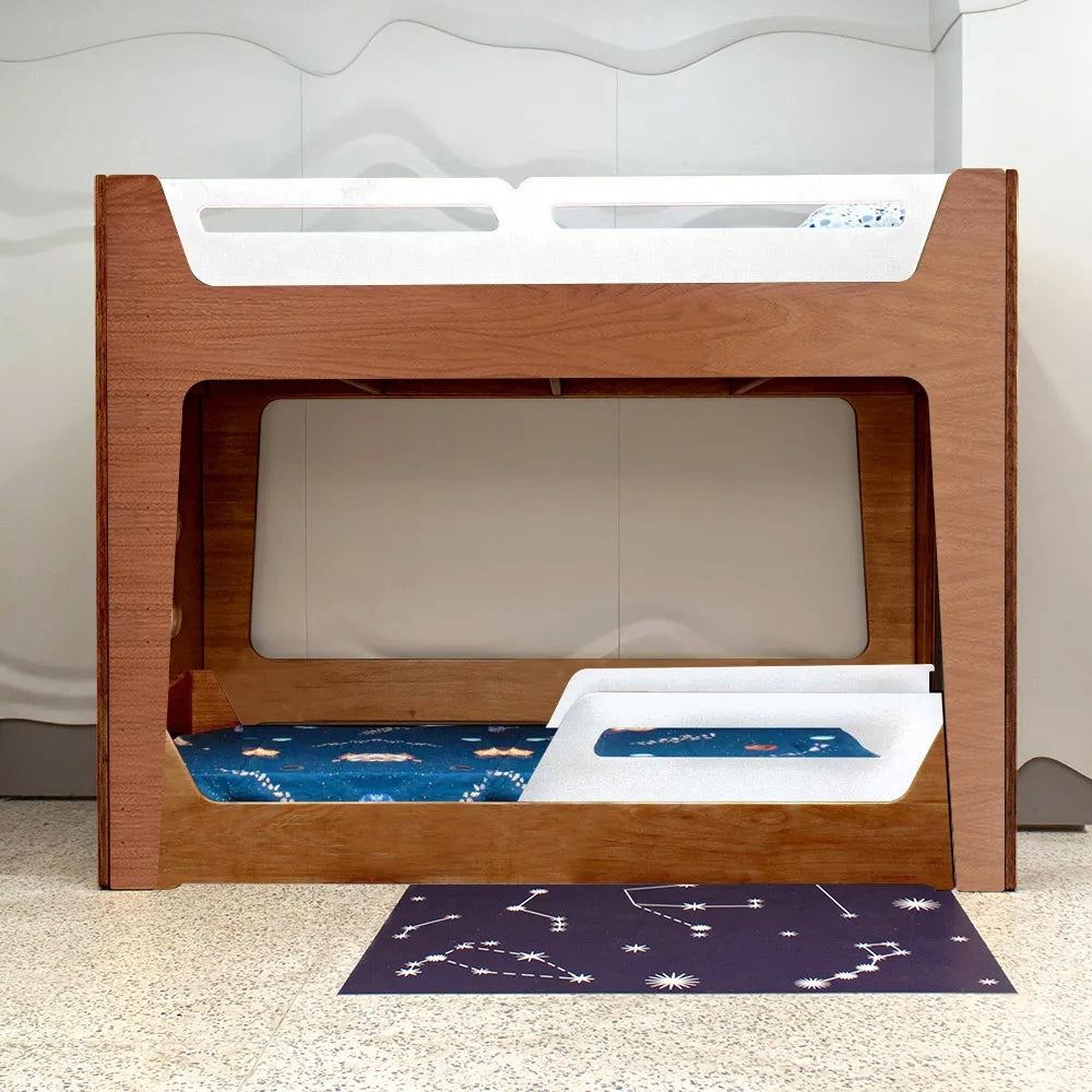 Conjunto Beliche Evolutivo + Cama Anis | 150cm | Nature