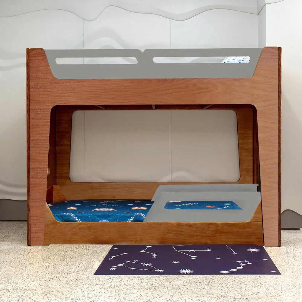Conjunto Beliche Evolutivo + Cama Anis | 150cm | Nature