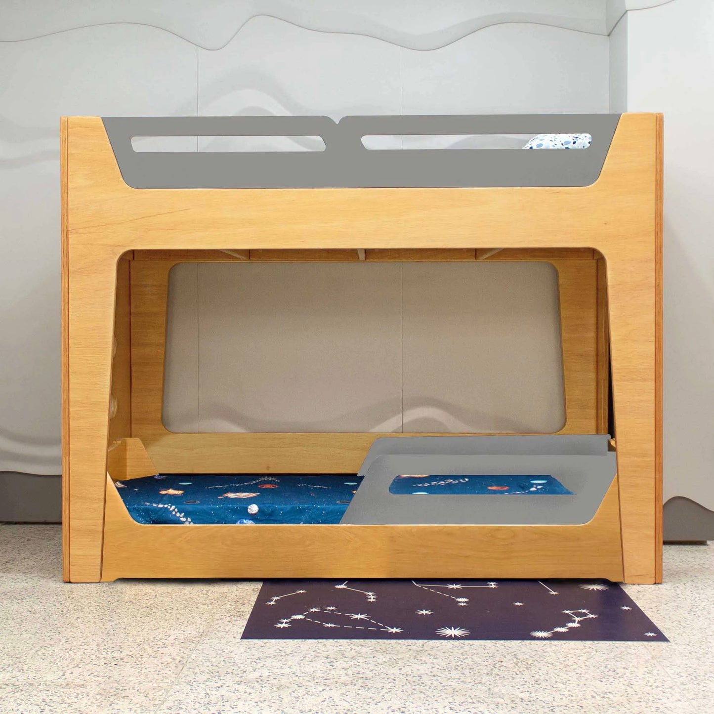 Conjunto Beliche Evolutivo + Cama Anis | 150cm | Nature