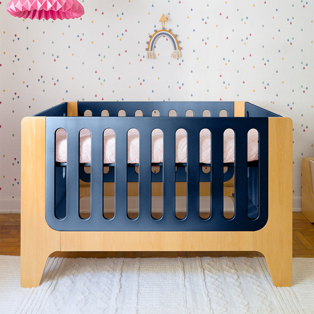 Berço Anis + Mini Cama | Nature e Laca