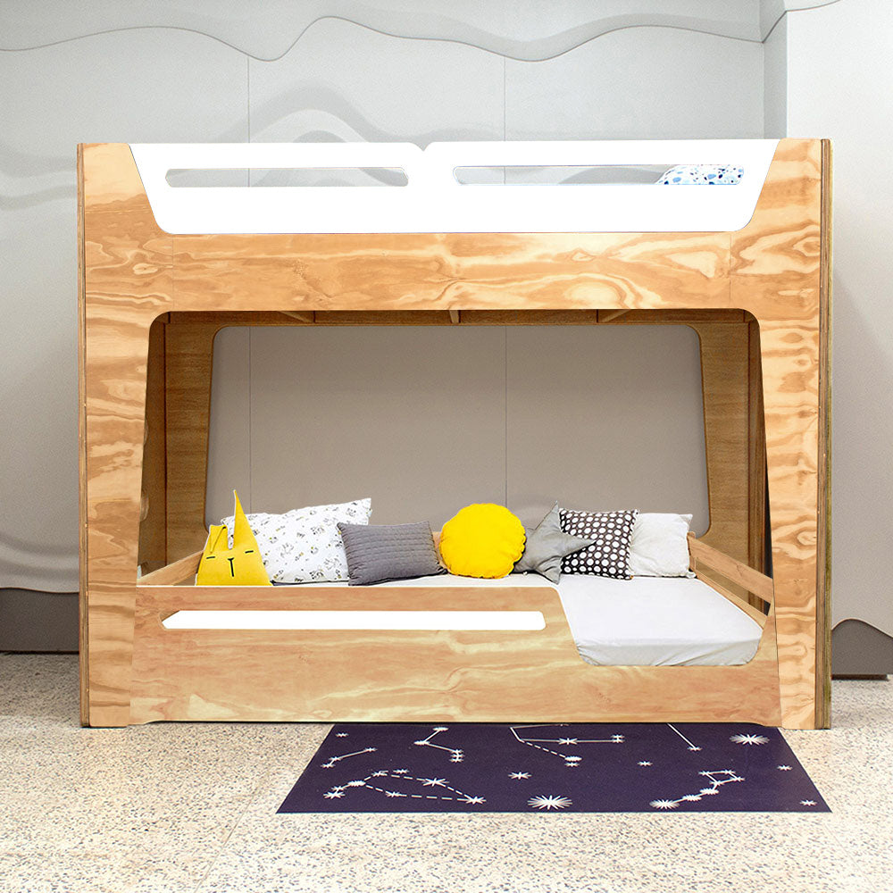 Conjunto Beliche Evolutivo + Cama Pitaia | 150cm | Nature