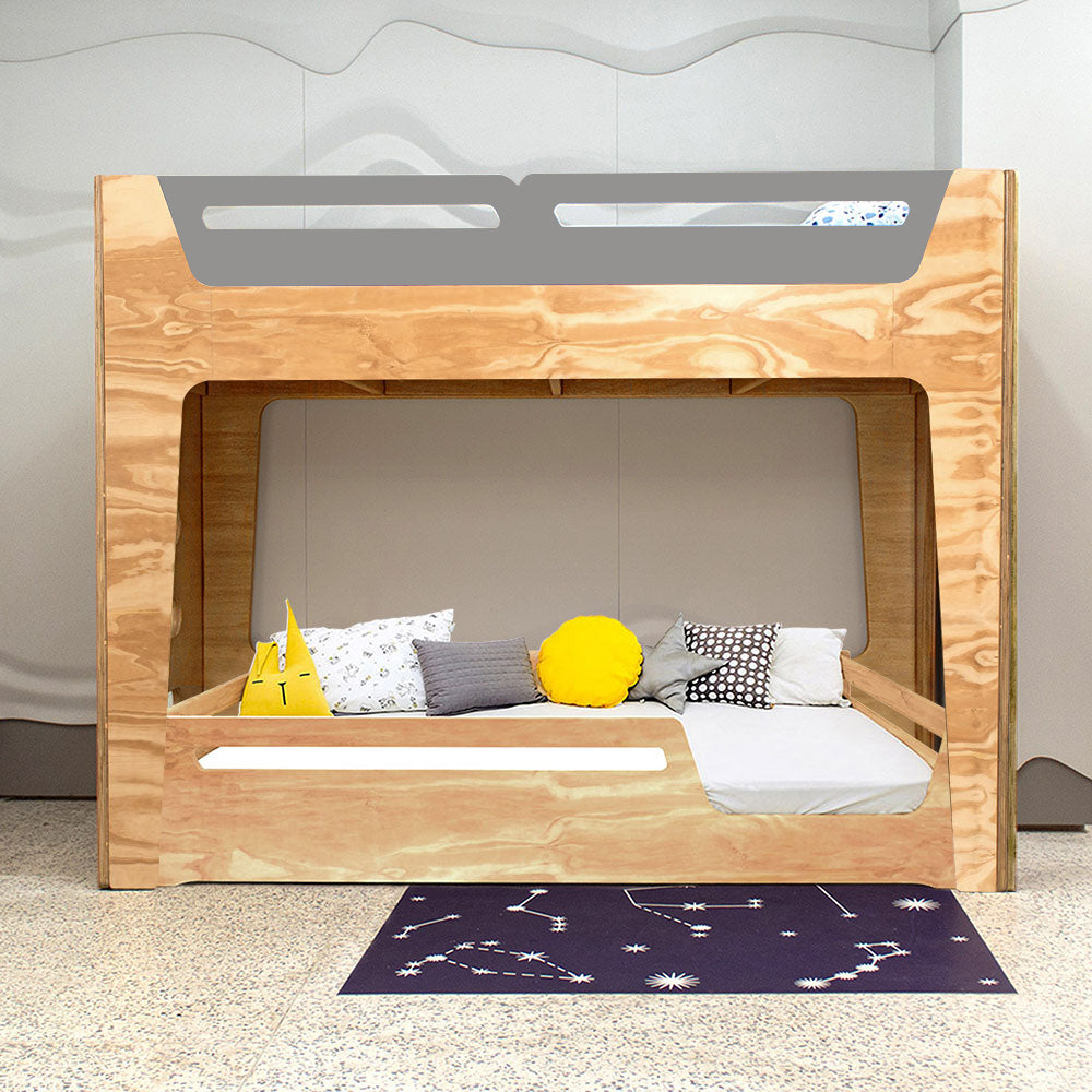 Conjunto Beliche Evolutivo + Cama Pitaia | 150cm | Nature