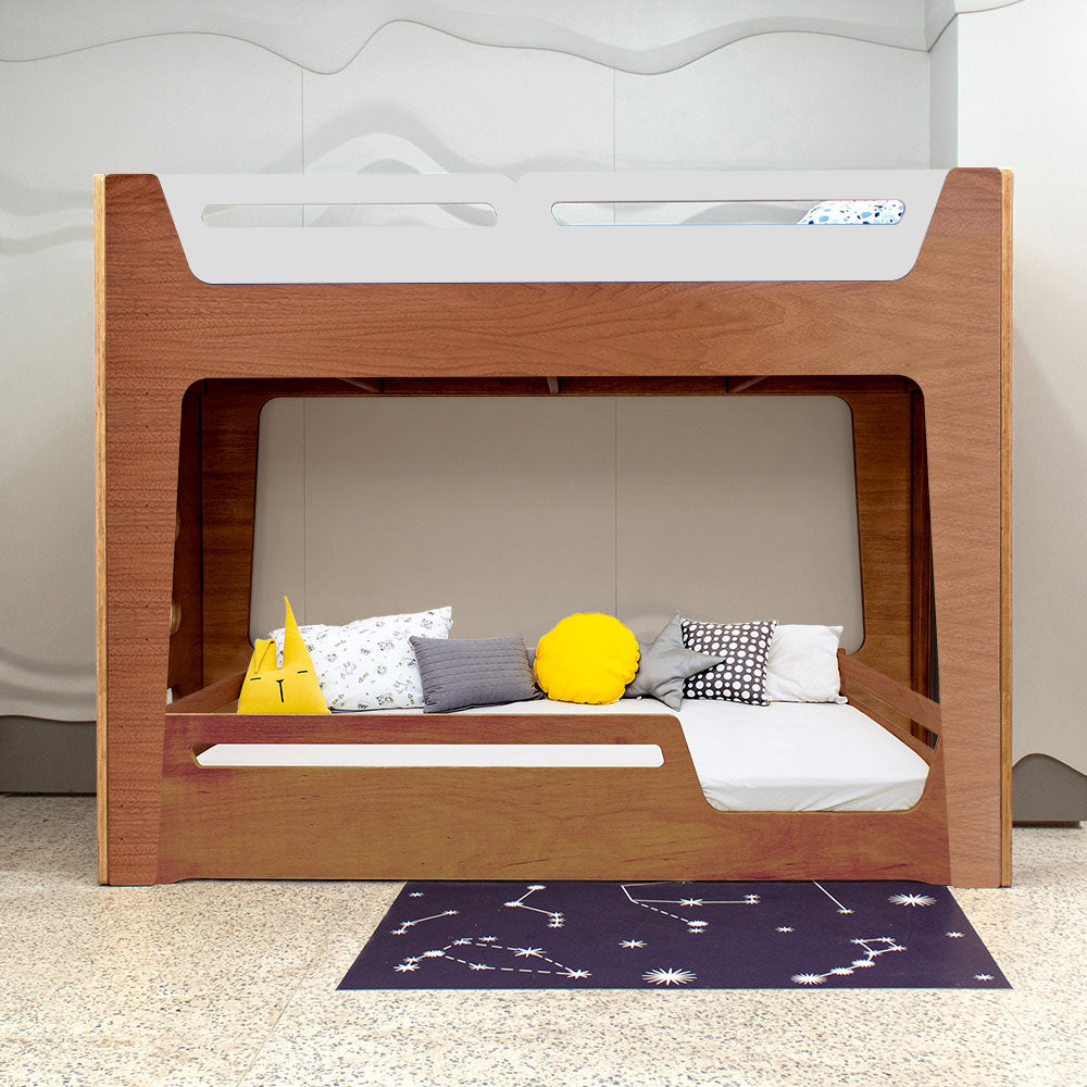 Conjunto Beliche Evolutivo + Cama Pitaia | 150cm | Nature