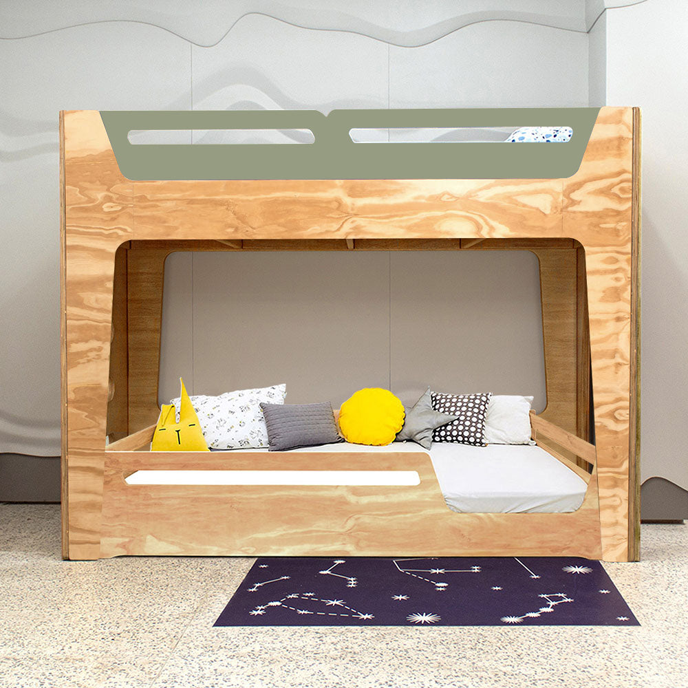 Conjunto Beliche Evolutivo + Cama Pitaia | 150cm | Nature
