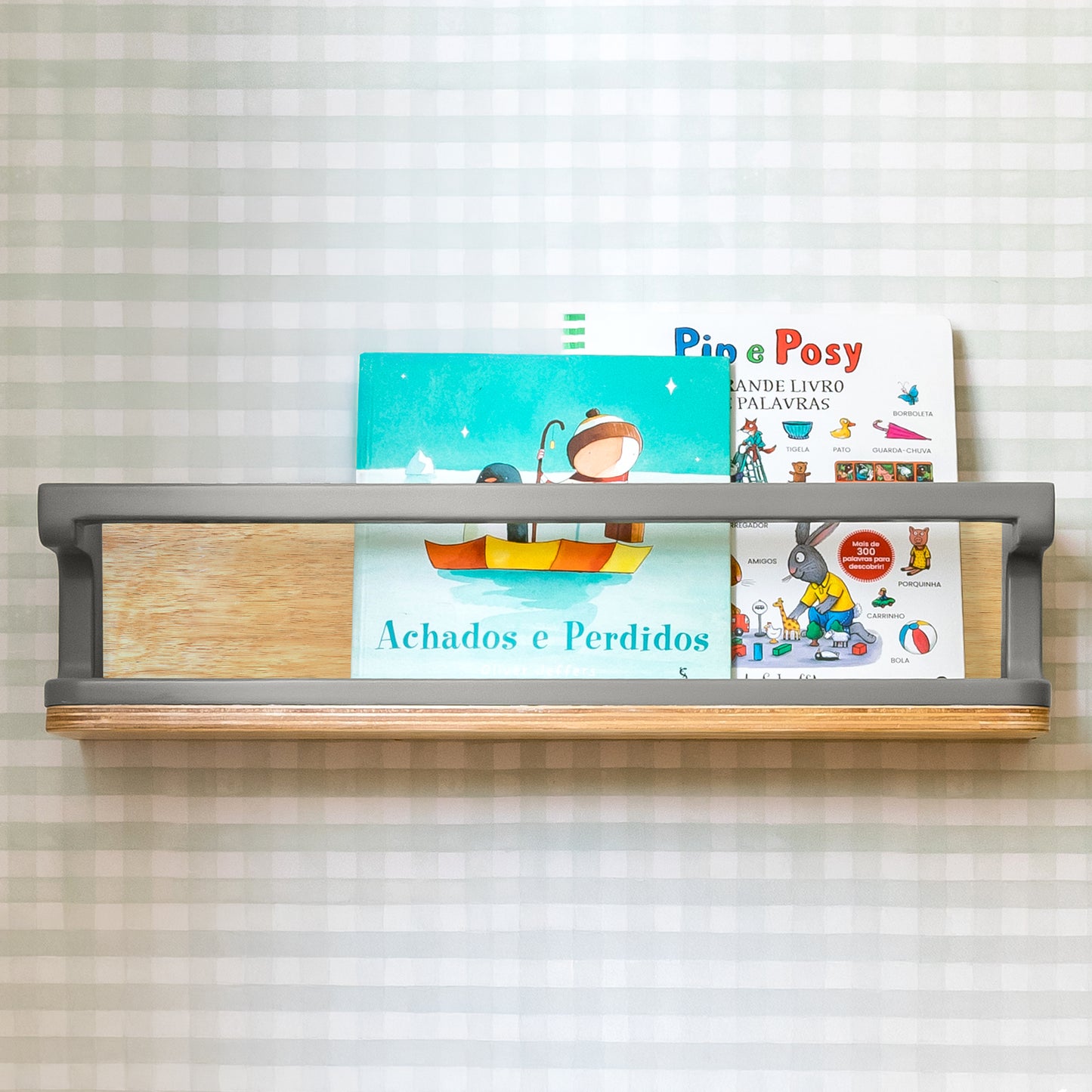 Porta Livros Anis | (Nature)