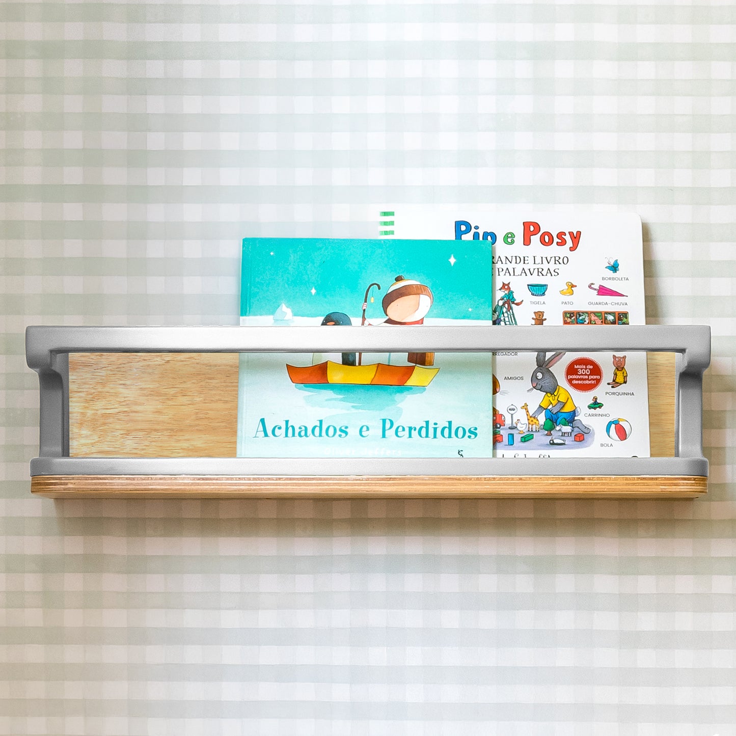 Porta Livros Anis | (Nature)