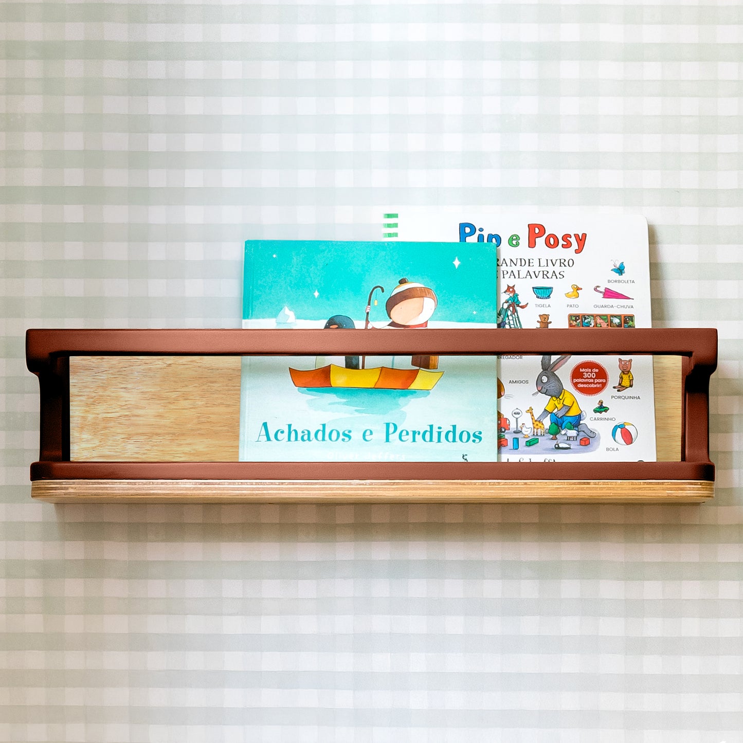 Porta Livros Anis | (Nature)