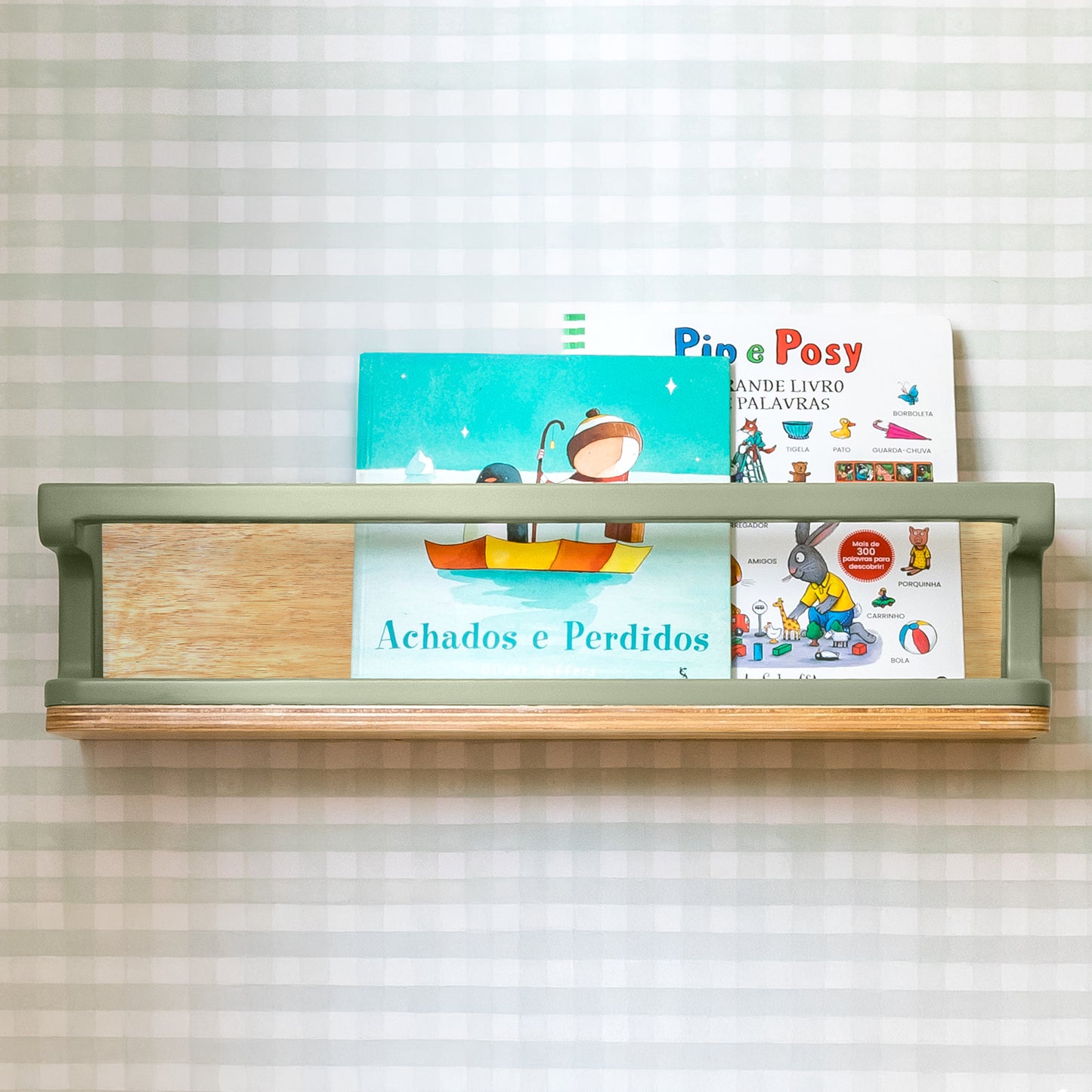 Porta Livros Anis | (Nature)