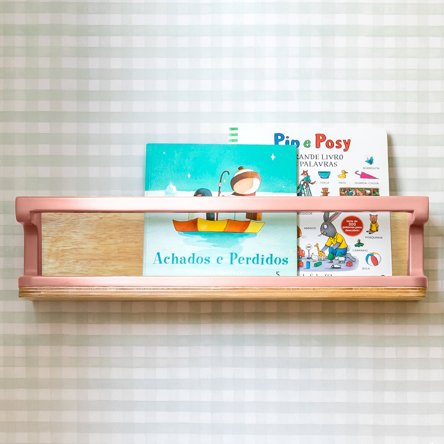 Porta Livros Anis | (Nature)