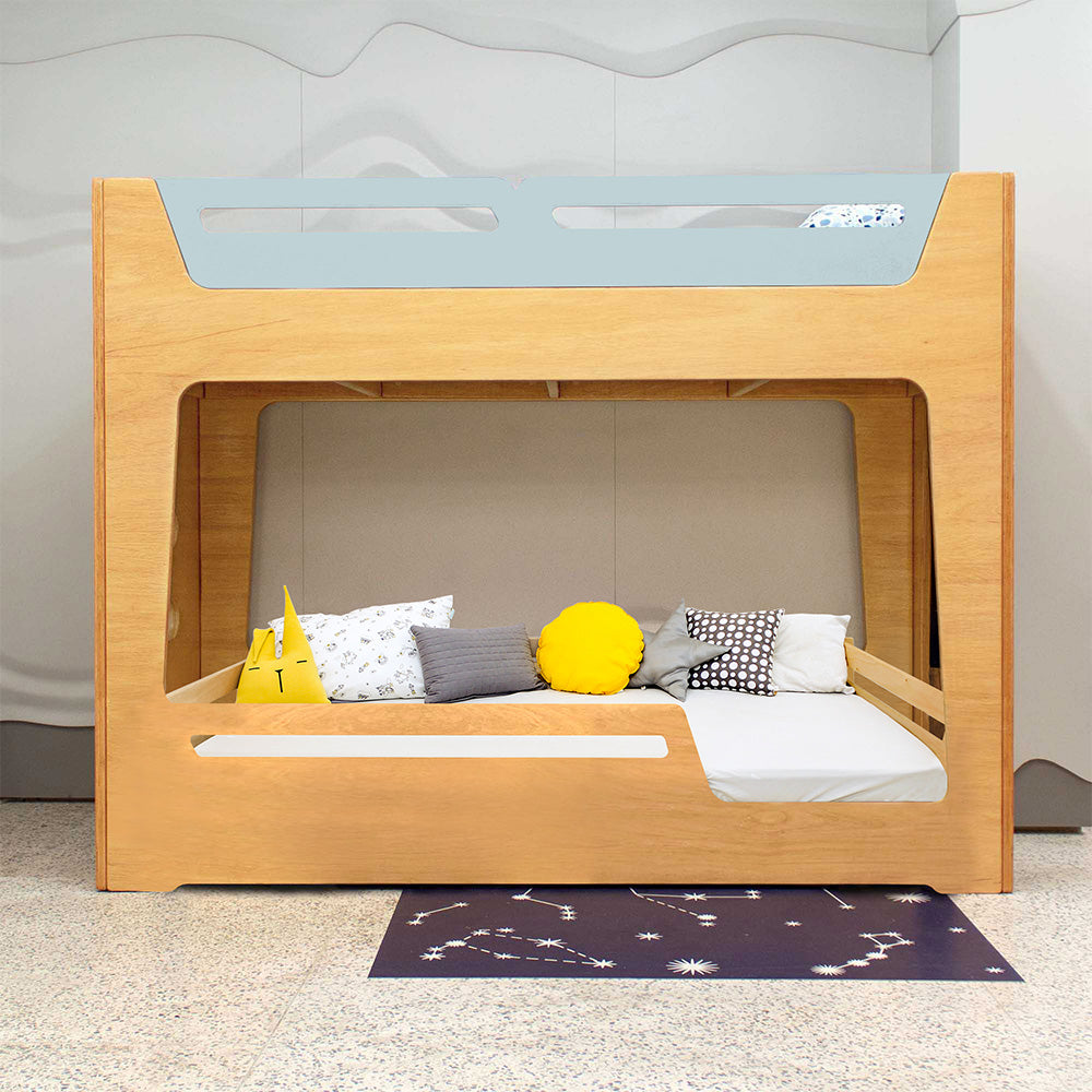 Conjunto Beliche Integrado + Cama Pitaia | 150cm | Nature