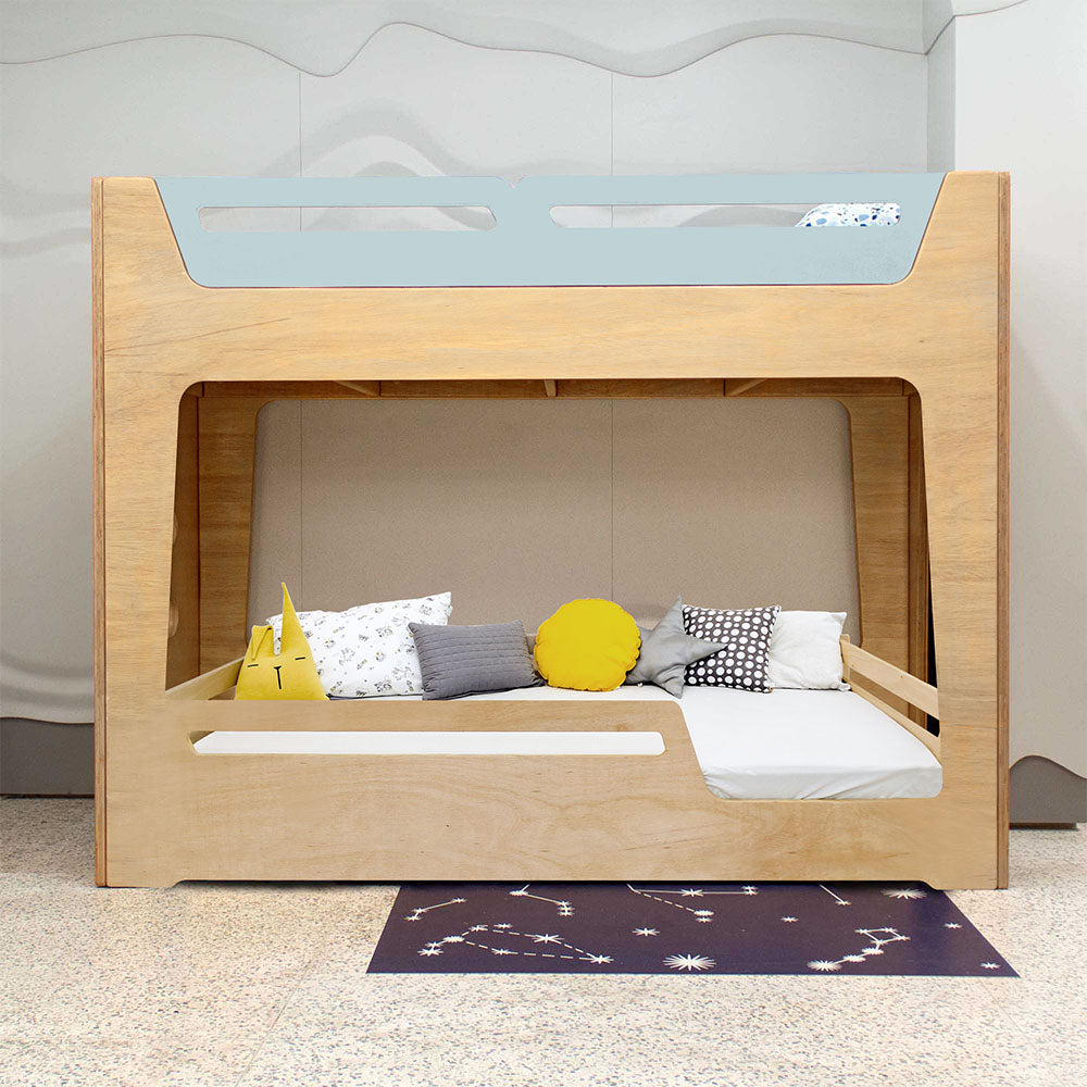 Conjunto Beliche Integrado + Cama Pitaia | 150cm | Nature