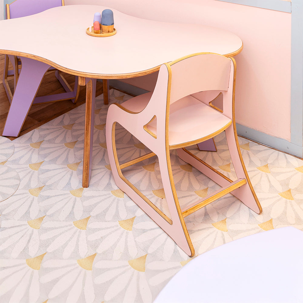 Cadeira Orgânica | Laminado Cotton Candy (L575)