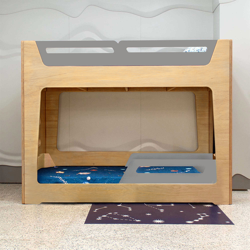 Conjunto Beliche Integrado + Cama Anis | 150cm | Nature