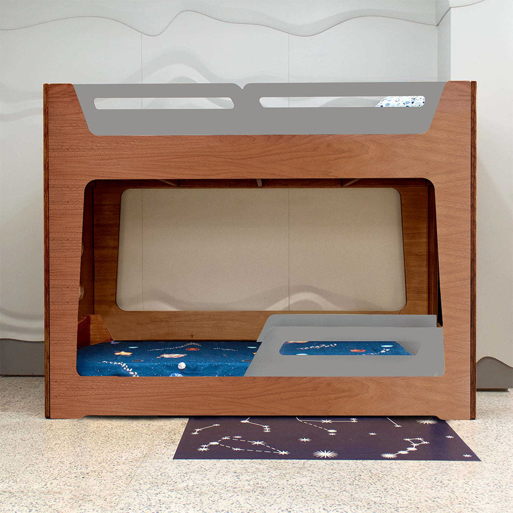 Conjunto Beliche Integrado + Cama Anis | 150cm | Nature