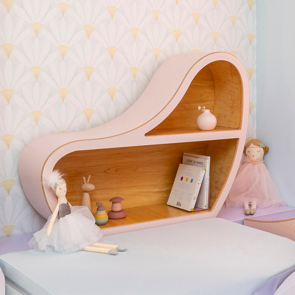 Estante Orgânica | Laminado Cotton Candy (L575)