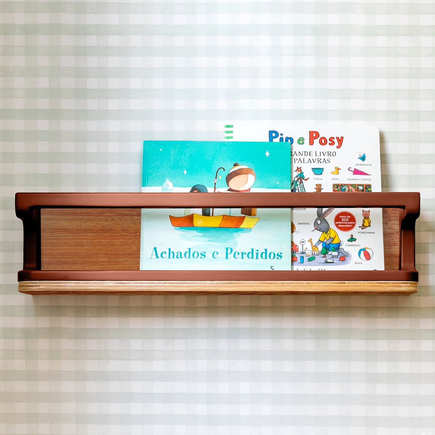 Porta Livros Anis | (Nature)