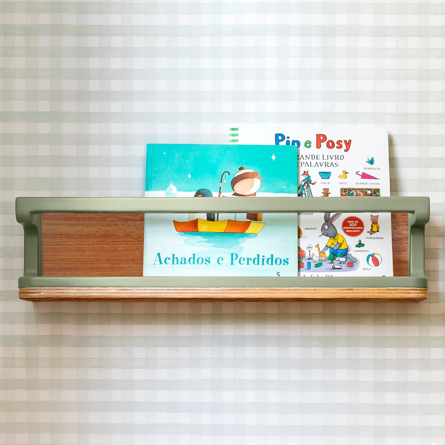 Porta Livros Anis | (Nature)