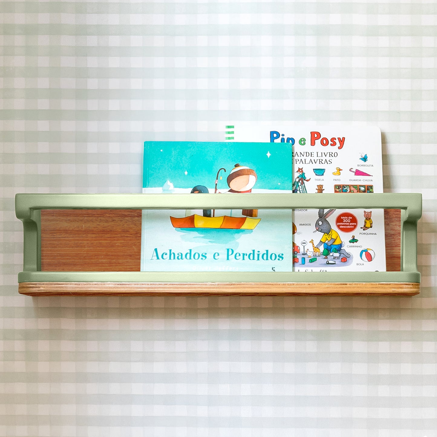 Porta Livros Anis | (Nature)