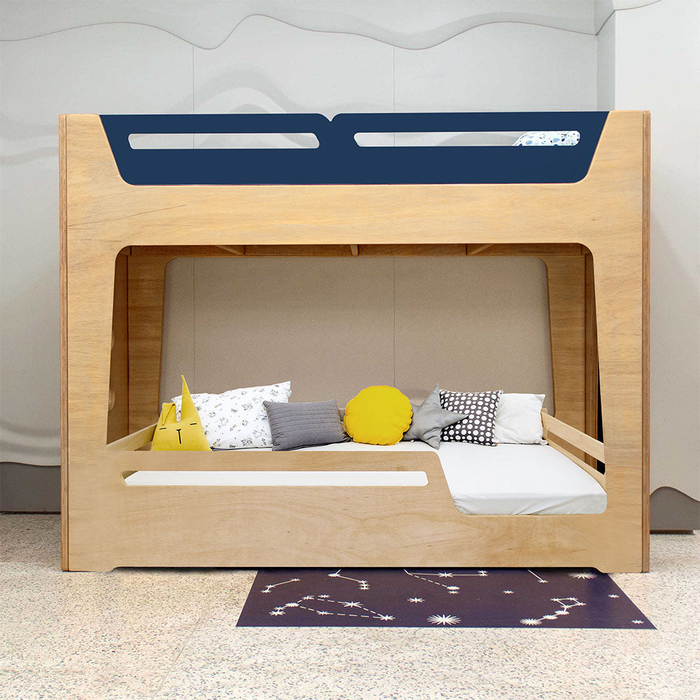 Conjunto Beliche Integrado + Cama Pitaia | 150cm | Nature