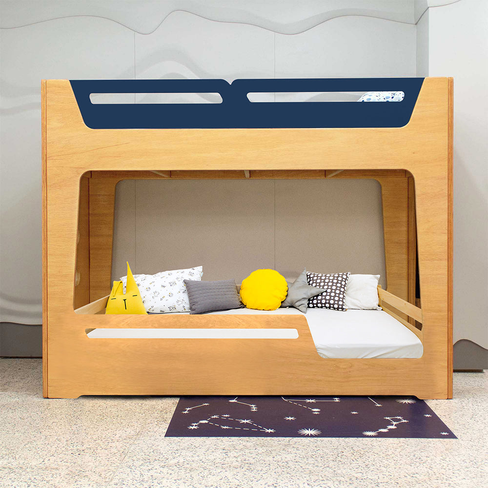 Conjunto Beliche Integrado + Cama Pitaia | 150cm | Nature