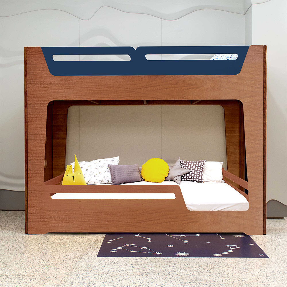 Conjunto Beliche Integrado + Cama Pitaia | 150cm | Nature