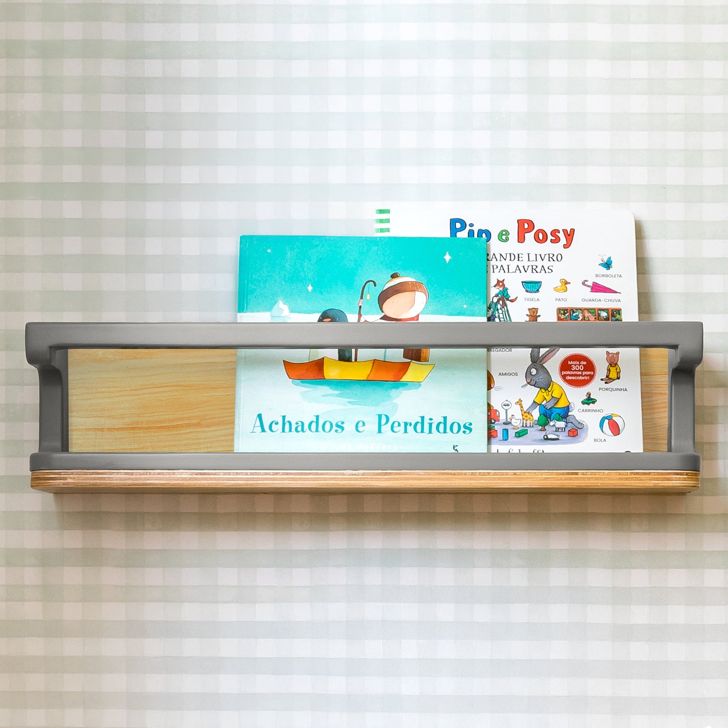 Porta Livros Anis | (Nature)