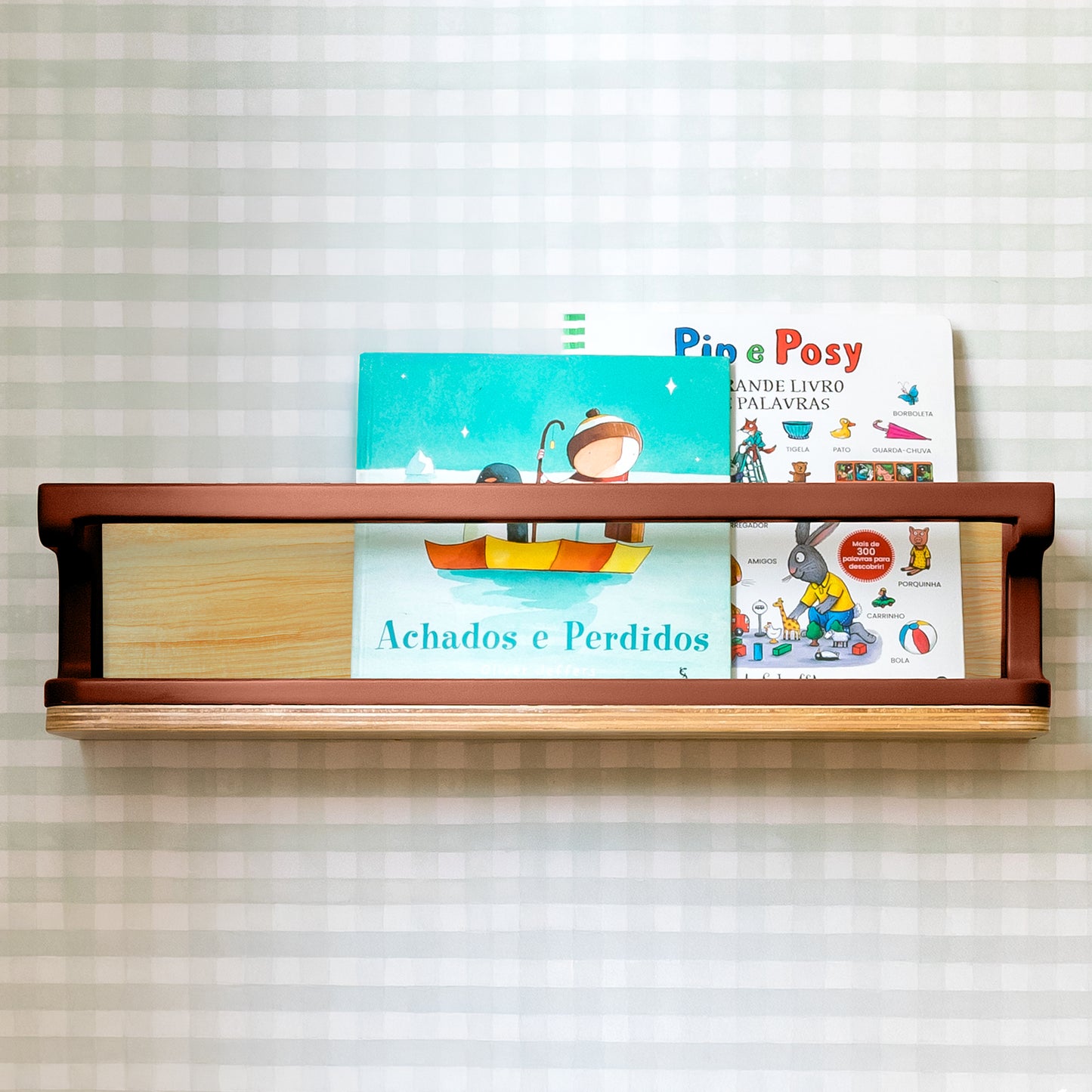 Porta Livros Anis | (Nature)