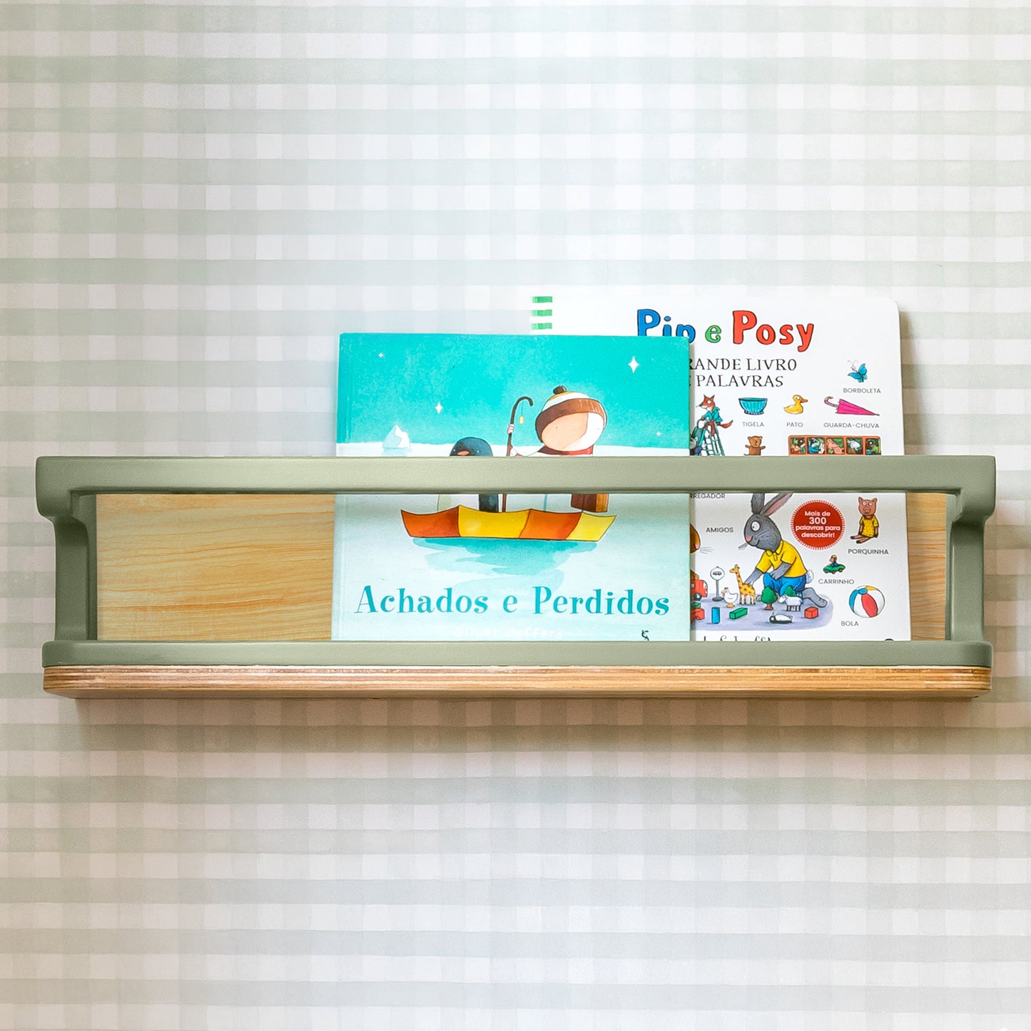 Porta Livros Anis | (Nature)