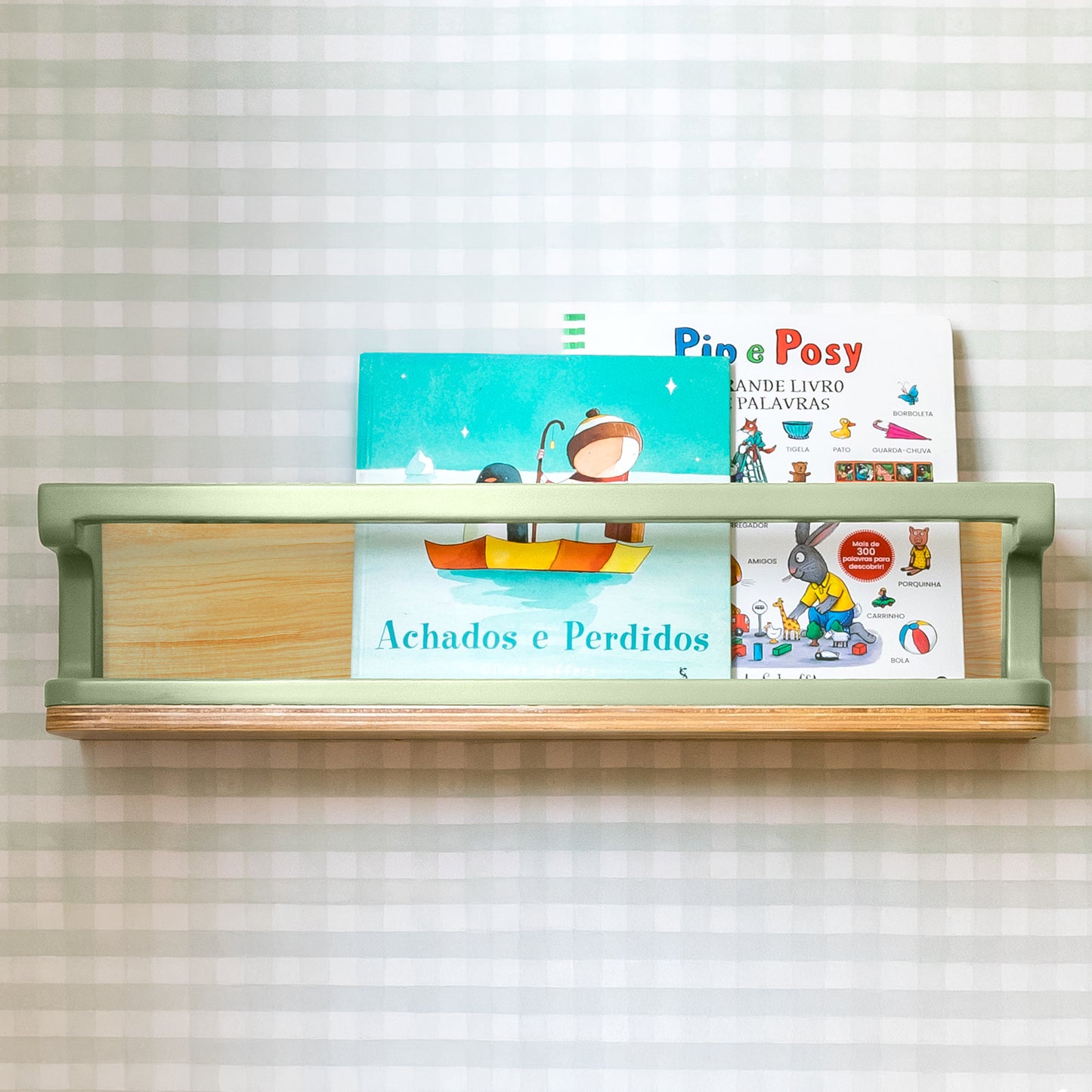 Porta Livros Anis | (Nature)
