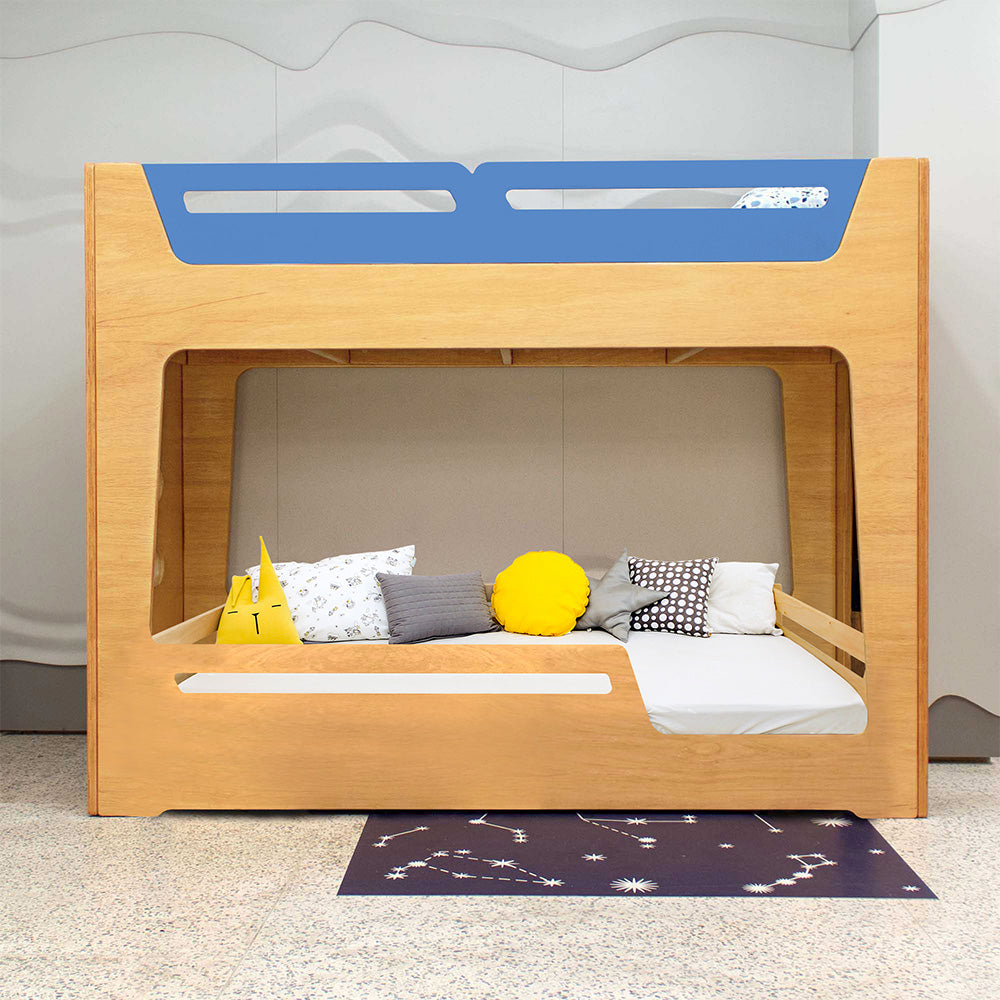 Conjunto Beliche Integrado + Cama Pitaia | 150cm | Nature