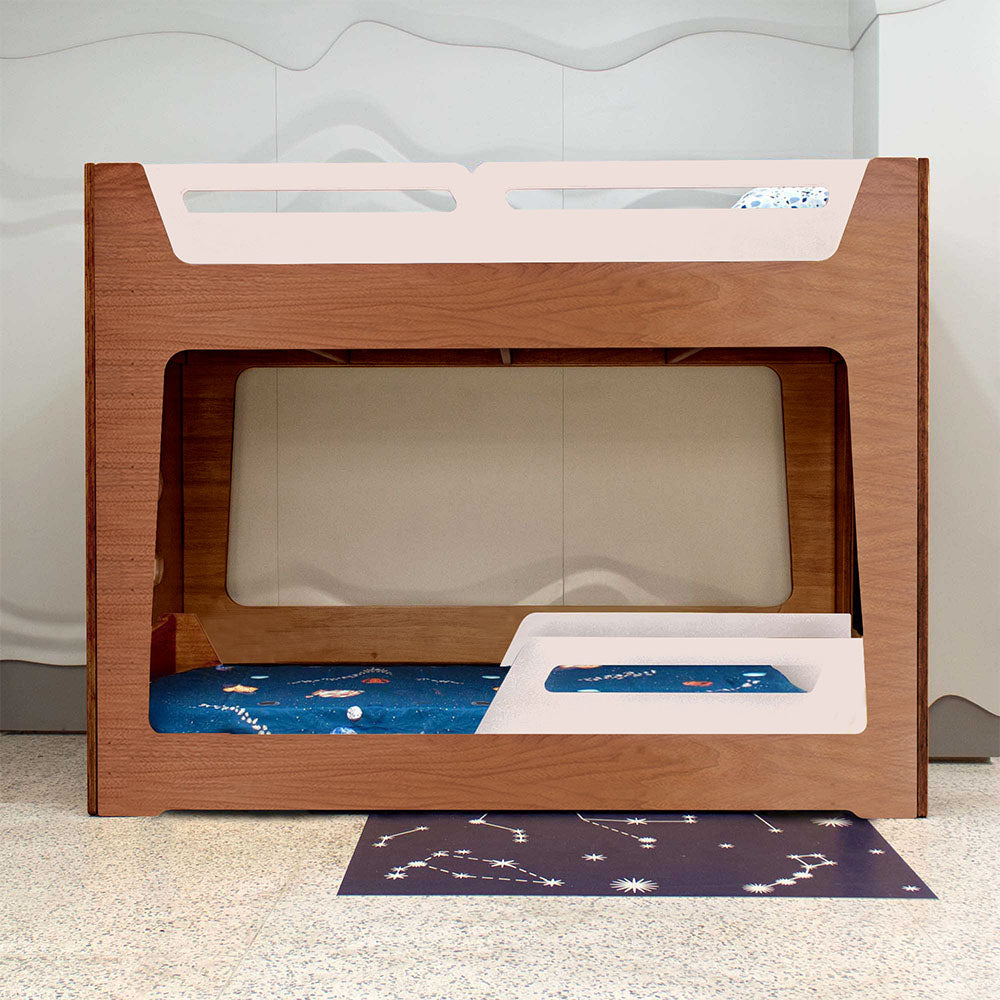 Conjunto Beliche Integrado + Cama Anis | 150cm | Nature