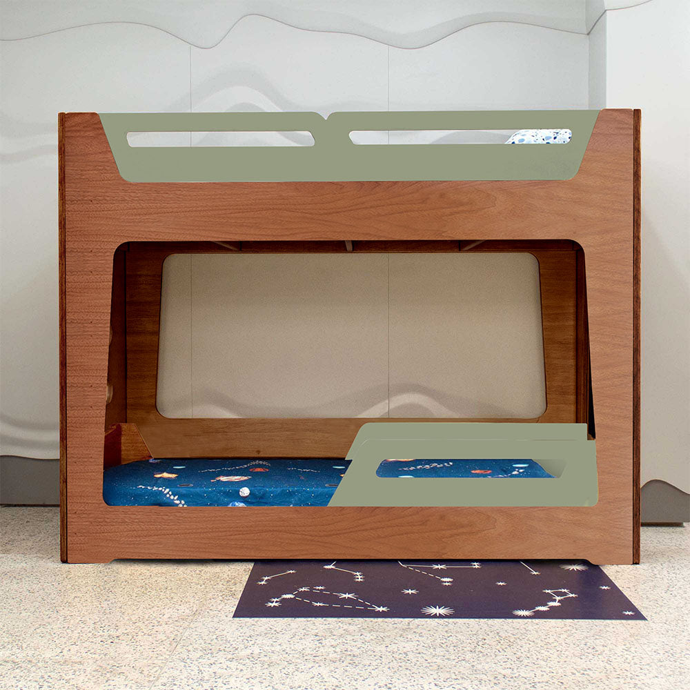 Conjunto Beliche Integrado + Cama Anis | 150cm | Nature