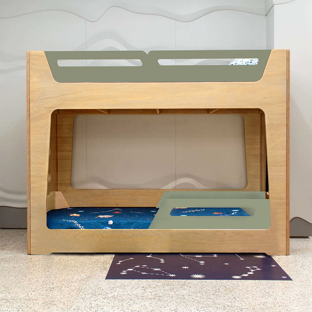 Conjunto Beliche Integrado + Cama Anis | 150cm | Nature