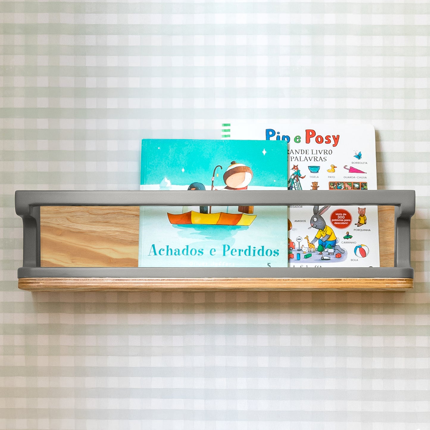 Porta Livros Anis | (Nature)