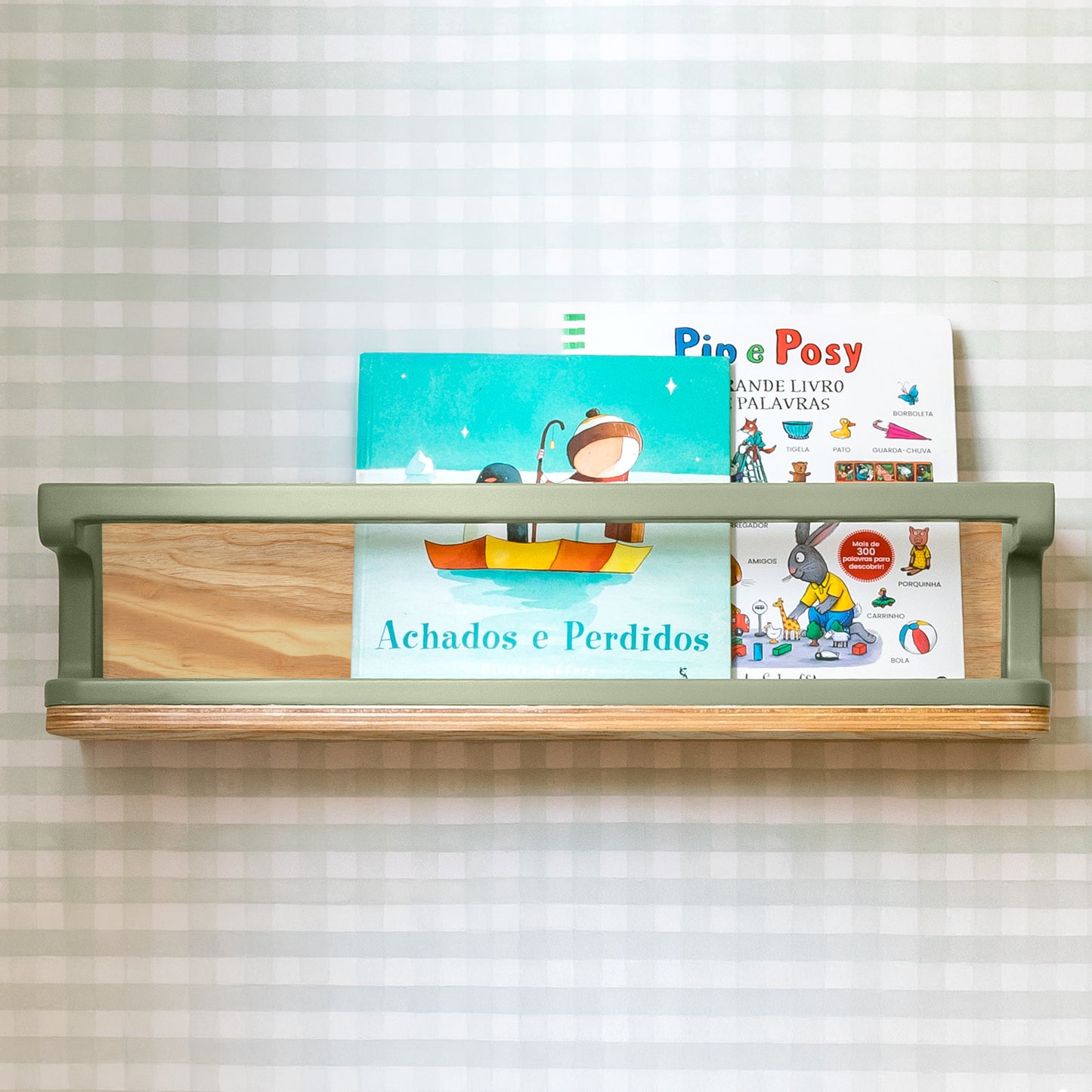 Porta Livros Anis | (Nature)