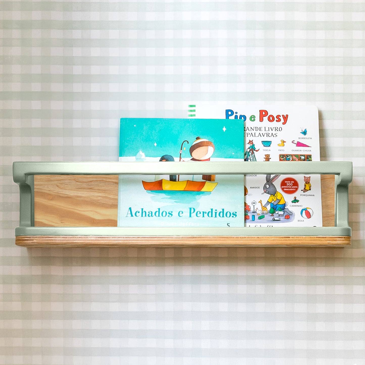 Porta Livros Anis | (Nature)