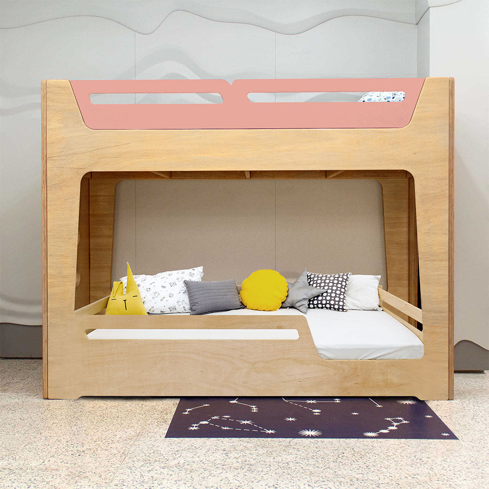 Conjunto Beliche Integrado + Cama Pitaia | 150cm | Nature