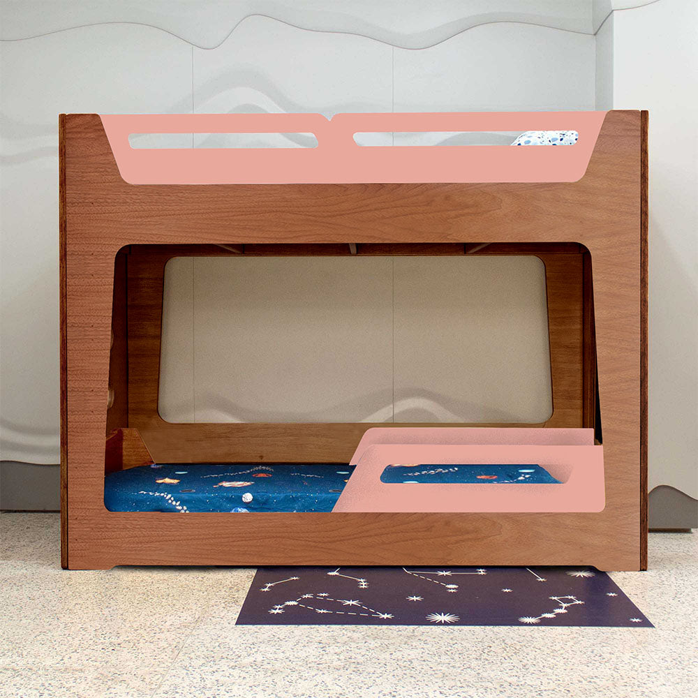 Conjunto Beliche Integrado + Cama Anis | 150cm | Nature