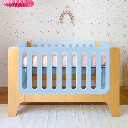 Berço Anis + Mini Cama | Nature e Laca