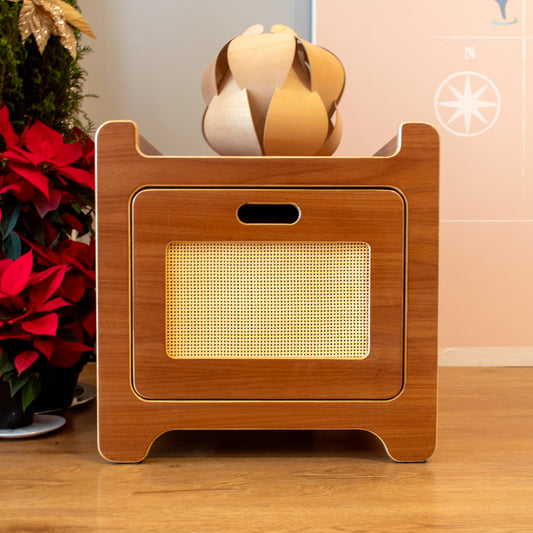 Mesa de Cabeceira | Jequitibá com Palha