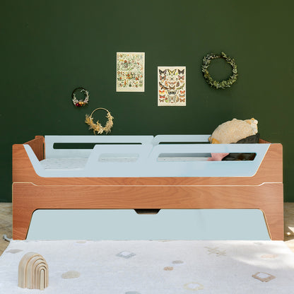 Bicama Evolutiva Maracujá | Nature | 4 Grades (1 com abertura) + 2 Módulos de cabeceira e peseira