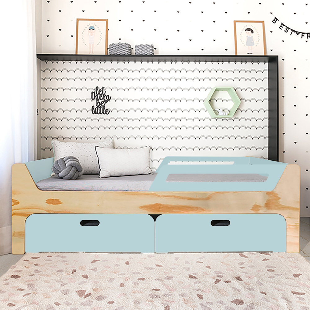 Bicama Anis | Nature | 2 Grades | Gavetas Baú