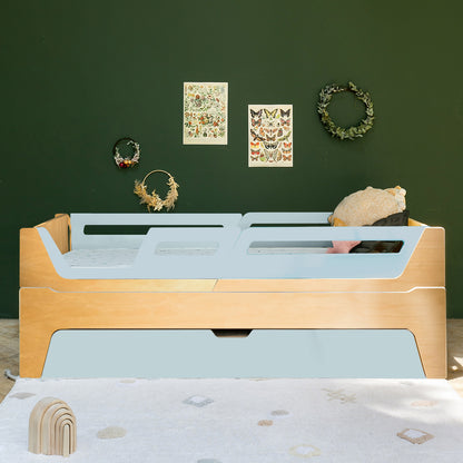 Bicama Evolutiva Maracujá | Nature | 4 Grades (1 com abertura) + 2 Módulos de cabeceira e peseira