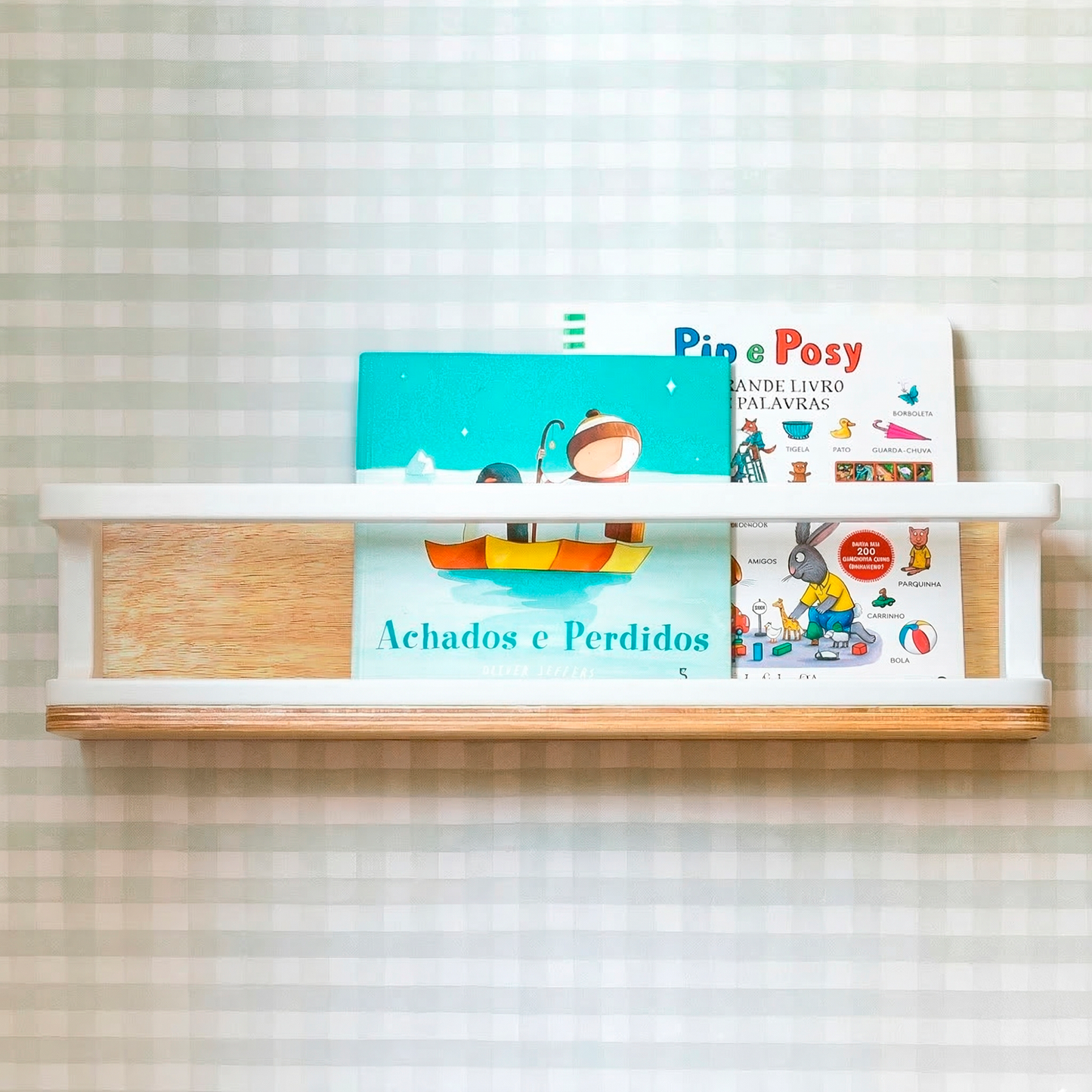 Porta Livros Anis | (Nature)