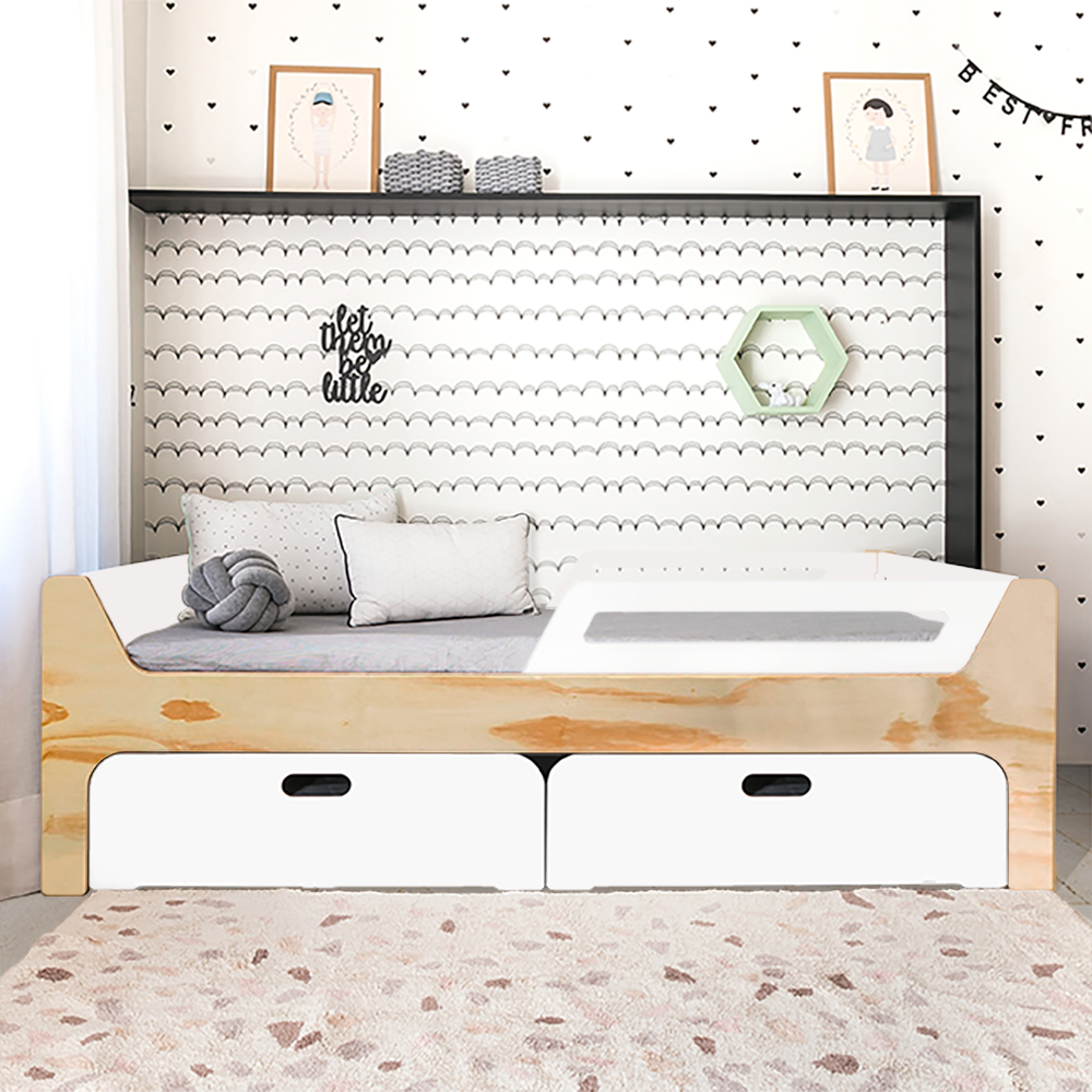 Bicama Anis | Nature | 2 Grades | Gavetas Baú