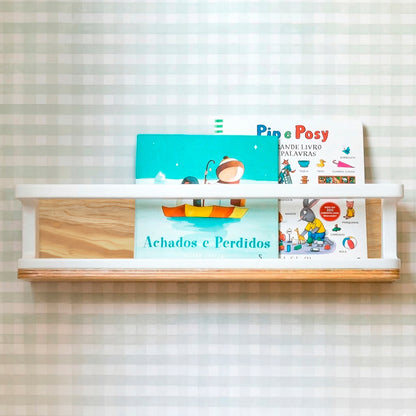 Porta Livros Anis | (Nature)