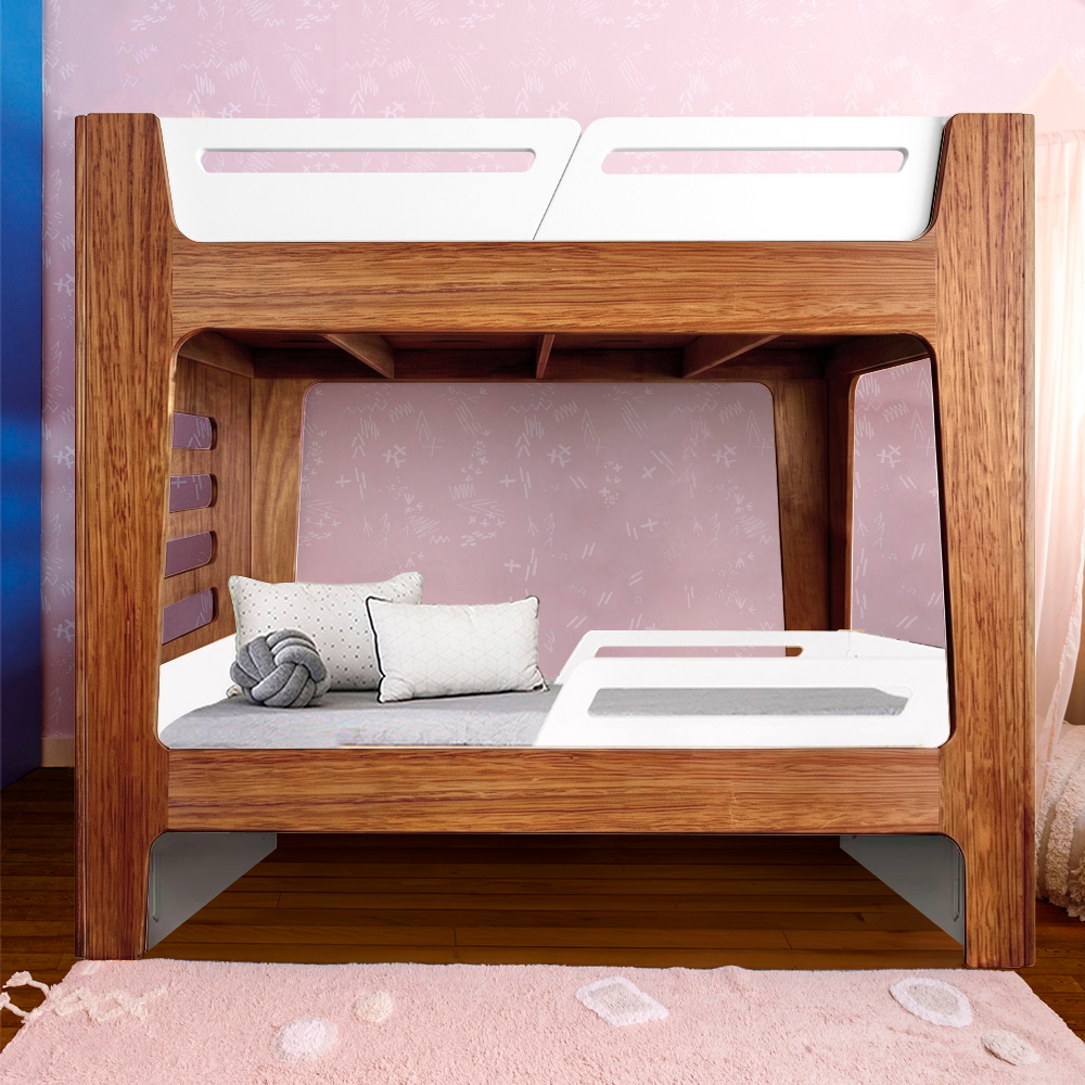 Beliche Integrado Infantil com Bicama | Anis Nature Sem Cama Auxiliar | Bloom