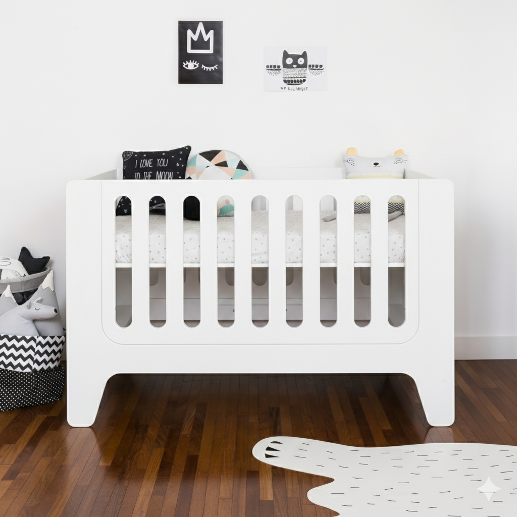 Berço Anis + Mini Cama | Laca