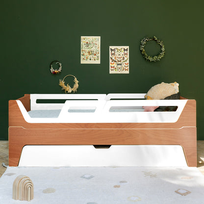 Bicama Evolutiva Maracujá | Nature | 4 Grades (1 com abertura) + 2 Módulos de cabeceira e peseira